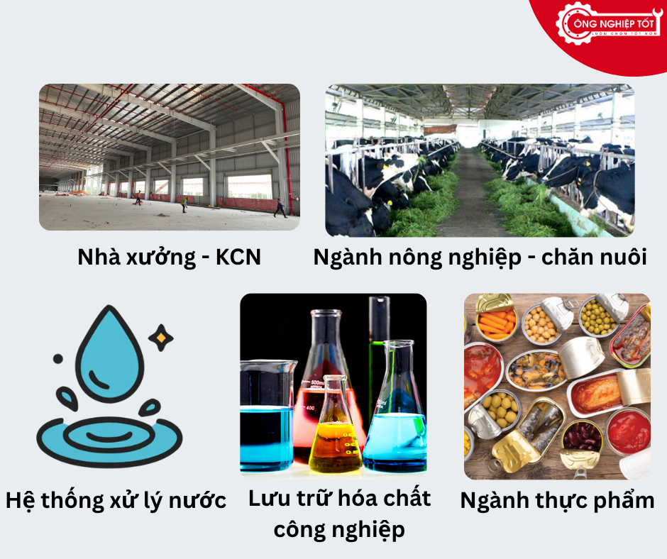 Các ứng dụng phổ biến của Bồn FRP Công Nghiệp 5000L